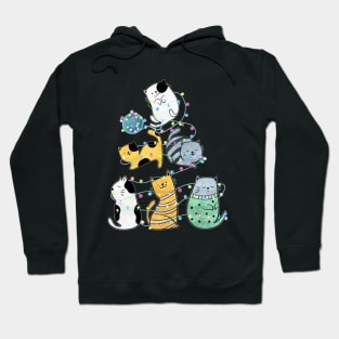 Christmas Cats Hoodie